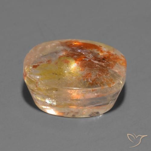 Quartzo Com Marcassita Multicolorido Natural 11.47ct, Almofada, Transparente