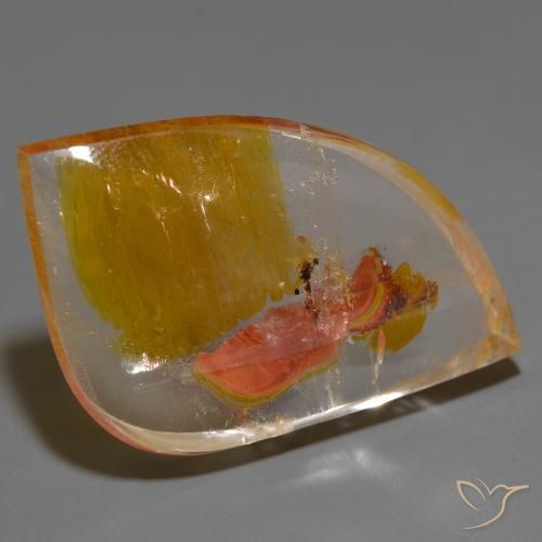 Quartzo Com Marcassita Multicolorido Natural 74.99ct, Chique, Transparente