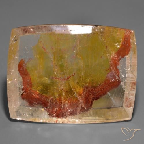 162.38ct Natural Multicolorido Quartzo Com Marcassita, baguete, Transparente