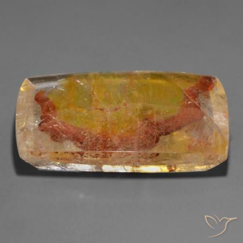 Quartzo Com Marcassita Multicolorido Natural 162.38ct, baguete, Transparente