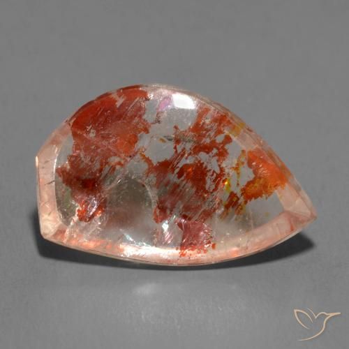 Quartzo Com Marcassita Multicolorido Natural 13.13ct, Chique, Transparente