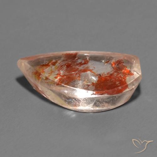 Quartzo Com Marcassita Multicolorido Natural 13.13ct, Chique, Transparente