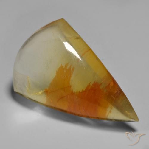 Quartzo Com Marcassita Multicolorido Natural 44.10ct, Chique, Transparente