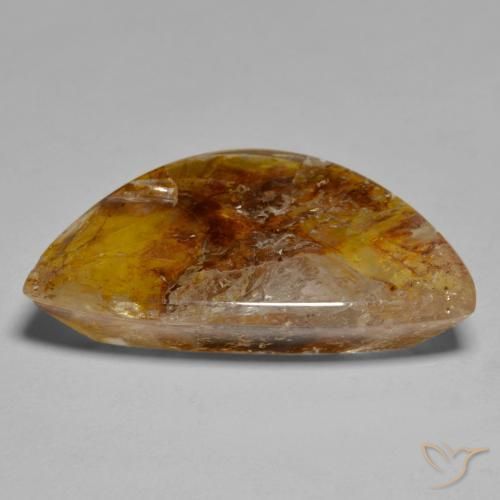 Quartzo Com Marcassita Multicolorido Natural 30.25ct, Chique, Transparente
