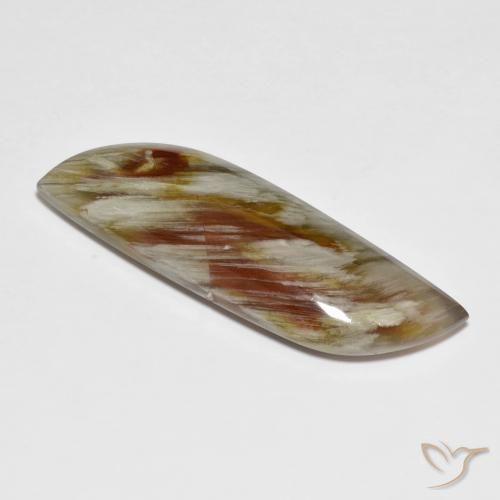 Quartzo Com Marcassita Multicolorido Natural 20.02ct, Chique, Opaco