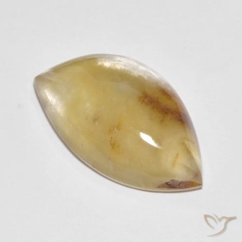 15.66ct Natural Multicolorido Quartzo Com Marcassita, Chique, Translúcido