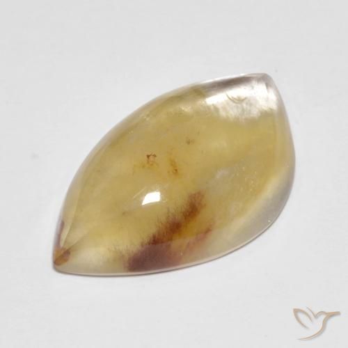 Quartzo Com Marcassita Multicolorido Natural 15.66ct, Chique, Translúcido