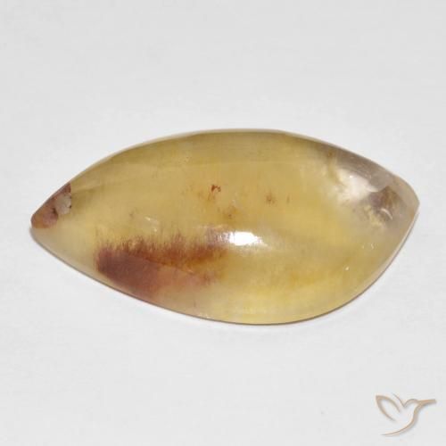 Quartzo Com Marcassita Multicolorido Natural 15.66ct, Chique, Translúcido