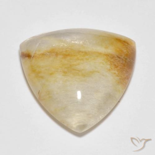 13.16ct Natural Multicolorido Quartzo Com Marcassita, Trilhão, Translúcido
