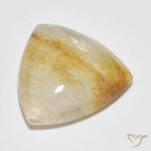 Quartzo Com Marcassita Multicolorido Natural 13.16ct, Trilhão, Translúcido