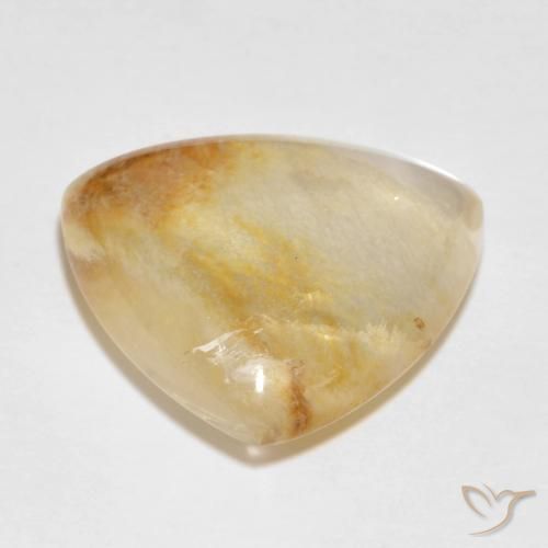 Quartzo Com Marcassita Multicolorido Natural 13.16ct, Trilhão, Translúcido