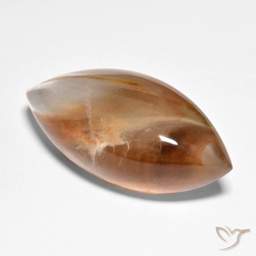 Quartzo Com Marcassita Multicolorido Natural 28.92ct, Marquesa, Transparente