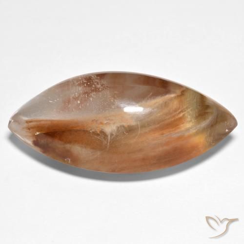 Quartzo Com Marcassita Multicolorido Natural 28.92ct, Marquesa, Transparente