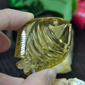 Quartzo amarelo natural 105,35ct, forma extravagante, transparente