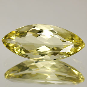 Quartzo Limão Natural 3.00ct, Marquesa, VS