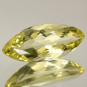Quartzo Limão Natural 3.00ct, Marquesa, VS