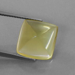 Quartzo amarelo natural 7,60ct, transparente, transparente/translúcido