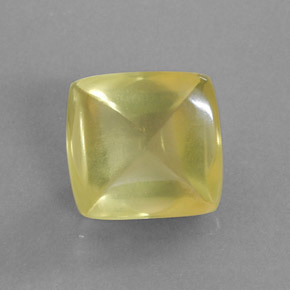 Quartzo amarelo natural 7,60ct, transparente, transparente/translúcido