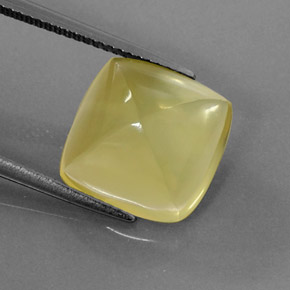 Quartzo amarelo natural 7,78ct, transparente, transparente/translúcido