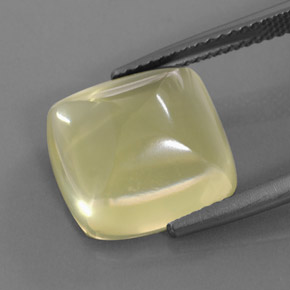Quartzo amarelo natural 8,29ct, transparente, transparente/translúcido