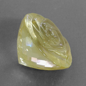 Quartzo amarelo natural 21,03ct, transparente, transparente/translúcido
