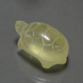 Quartzo amarelo natural 26,38ct, forma extravagante, translúcido