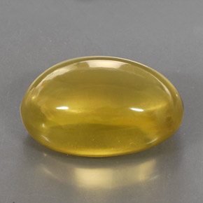 Quartzo amarelo natural 29,30ct, corte oval, transparente