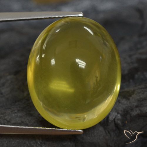 33.52ct Natural Luz amarela Quartzo, oval, Transparente