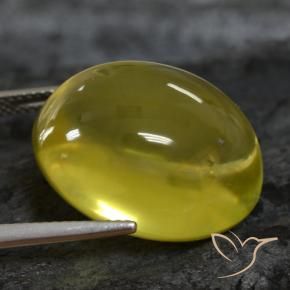 Quartzo Luz amarela Natural 33.52ct, oval, Transparente