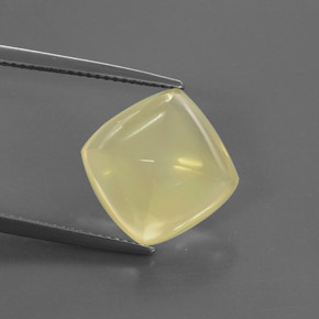 Quartzo amarelo natural 8,21ct, transparente, transparente/translúcido