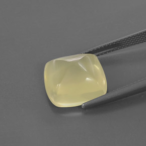 Quartzo amarelo natural 8,21ct, transparente, transparente/translúcido