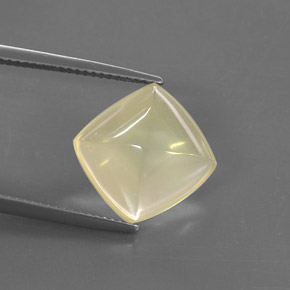 Quartzo amarelo natural 7,36ct, transparente, transparente/translúcido