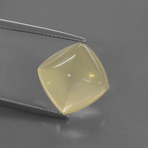 Quartzo amarelo natural 8,78ct, transparente, transparente/translúcido