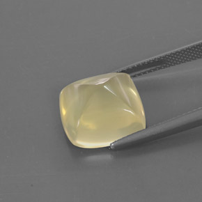 Quartzo amarelo natural 8,78ct, transparente, transparente/translúcido