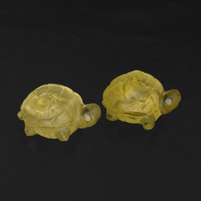 Pedras preciosas de quartzo amarelo natural de  ct, transparente, transparente/translúcido