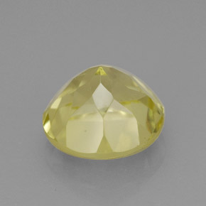 Quartzo amarelo natural 2,67ct, corte redondo, VVS-VS