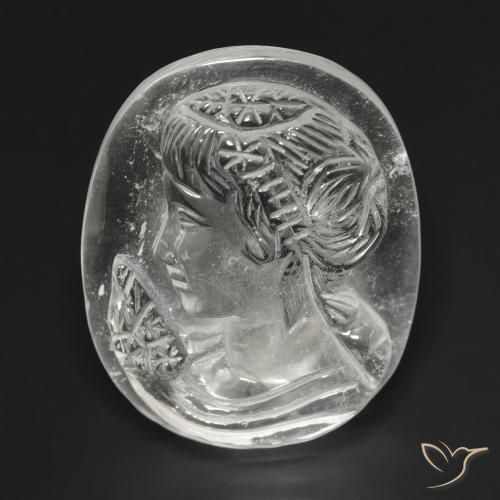 35.80ct Natural Branco claro Quartzo, Chique, Transparente