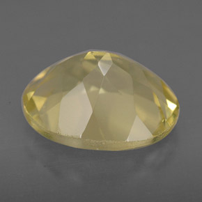 Quartzo amarelo natural 3,35ct, corte oval, VVS-VS