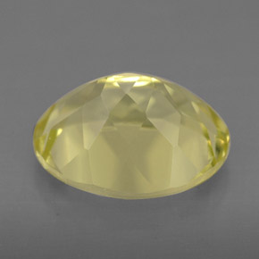 Quartzo amarelo natural 3,26ct, corte oval, VVS-VS