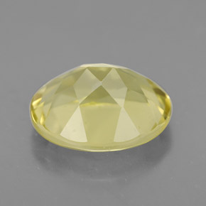 Quartzo amarelo natural 3,27ct, corte oval, VVS-VS