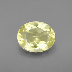 Quartzo amarelo natural 3,16ct, corte oval, VVS-VS