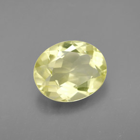 Quartzo amarelo natural 3,16ct, corte oval, VVS-VS