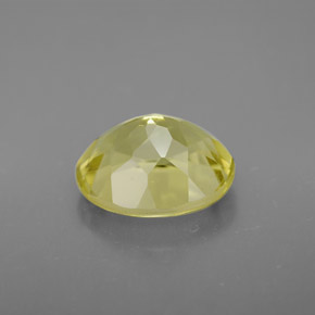 Quartzo amarelo natural 3,55ct, corte oval, VVS-VS