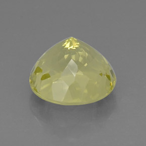 Quartzo Limão Natural 8.47ct, Corte Redondo, VVS