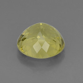 Quartzo Limão Natural 7.13ct, Corte Redondo, VVS-VS