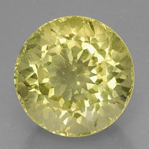 Quartzo Limão Natural 9.62ct, Corte Redondo, VS