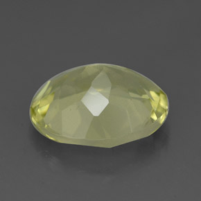Quartzo amarelo natural 3,06ct, corte oval, VVS-VS