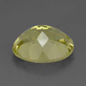 Quartzo amarelo natural 3,20ct, corte oval, VVS