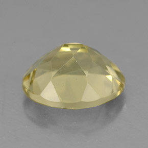 Quartzo amarelo natural 3,28ct, corte oval, VVS