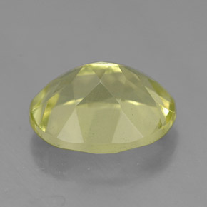 Quartzo amarelo natural 3,36ct, corte oval, VVS-VS